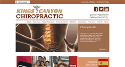 Desktop Screenshot of fresnochiropracticcenter.com