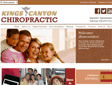 Tablet Screenshot of fresnochiropracticcenter.com
